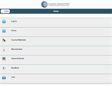 Tablet Screenshot of bookstore.cocc.edu